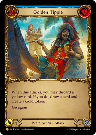 Golden Tipple (Blue) (Treasure Pack)